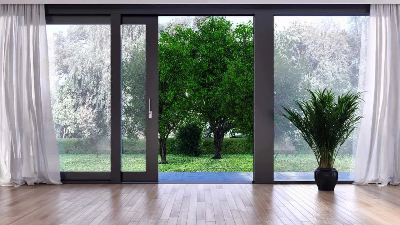 Exterior Door - Aluminum Alloy Extrusion Profile Windproof Sliding Door - Design Hoard