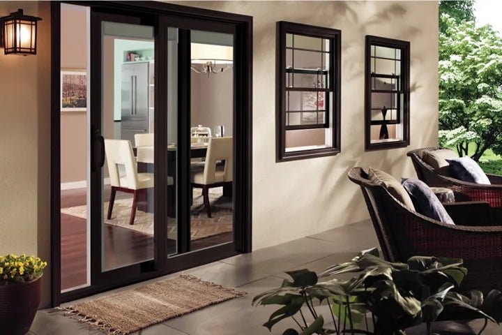 Exterior Door - Aluminum Alloy Extrusion Profile Windproof Sliding Door - Design Hoard