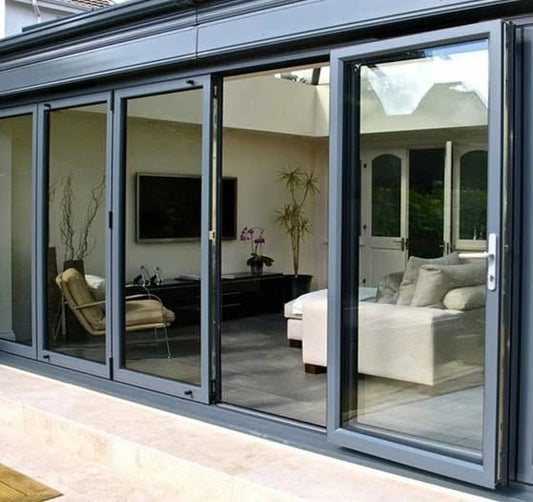 Exterior Door - Aluminum Alloy Extrusion Profile Windproof Sliding Door - Design Hoard
