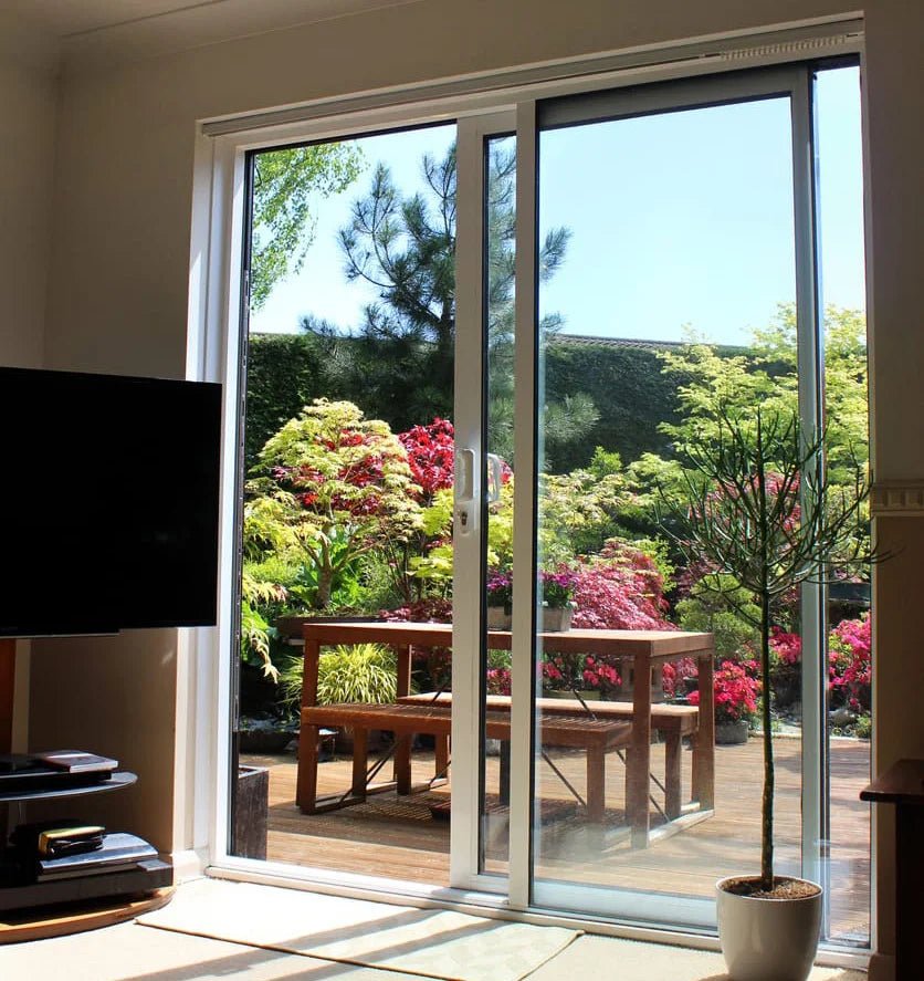 Exterior Door - Aluminum Alloy Extrusion Profile Windproof Sliding Door - Design Hoard