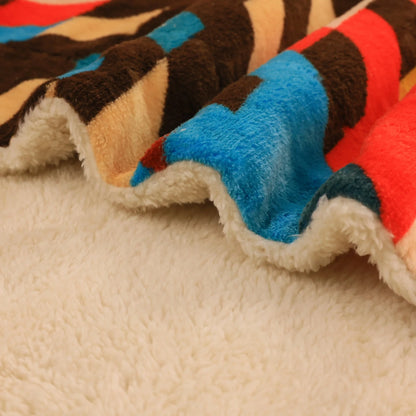 Best Quality Portable Custom Fleece Blanket Throws with Logo Microfiber Sherpa Coral Fleece Blankets - Design Hoard